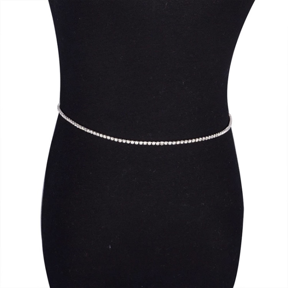 🌟 Belly Rhinestone Chain - Picture 3 of 4